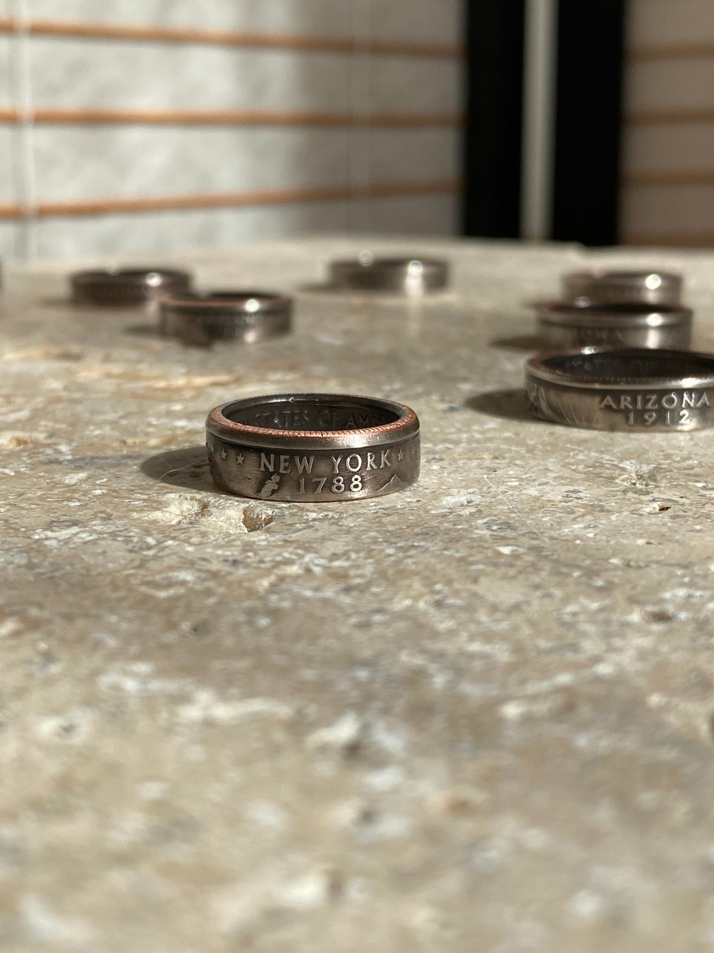 New York Coin Ring