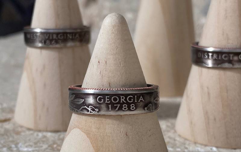CUSTOM COIN RINGS