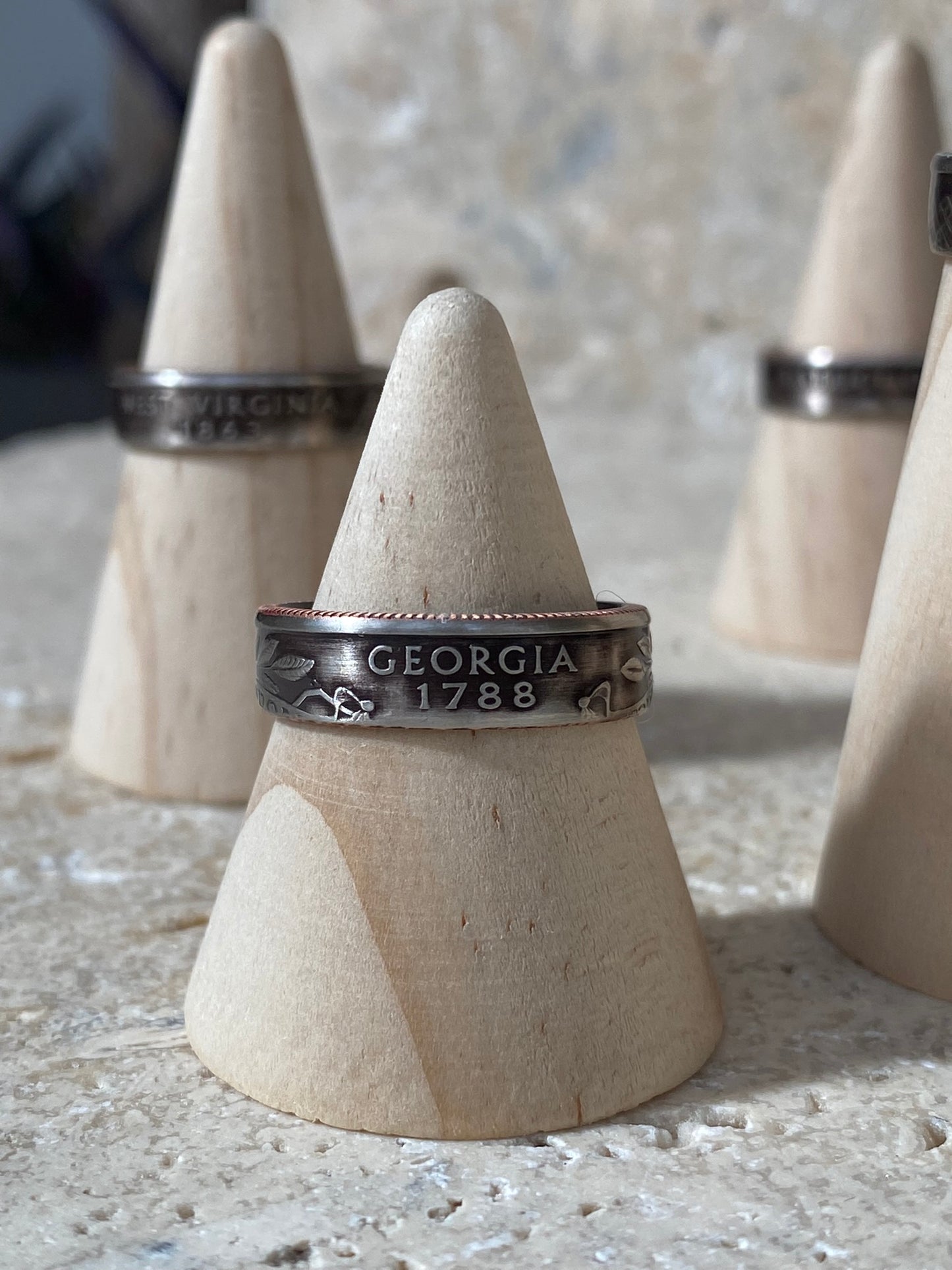 Georgia Coin Ring