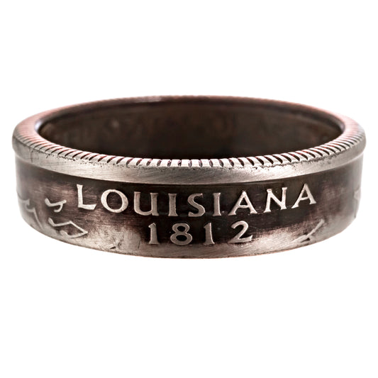 Louisiana Coin Ring