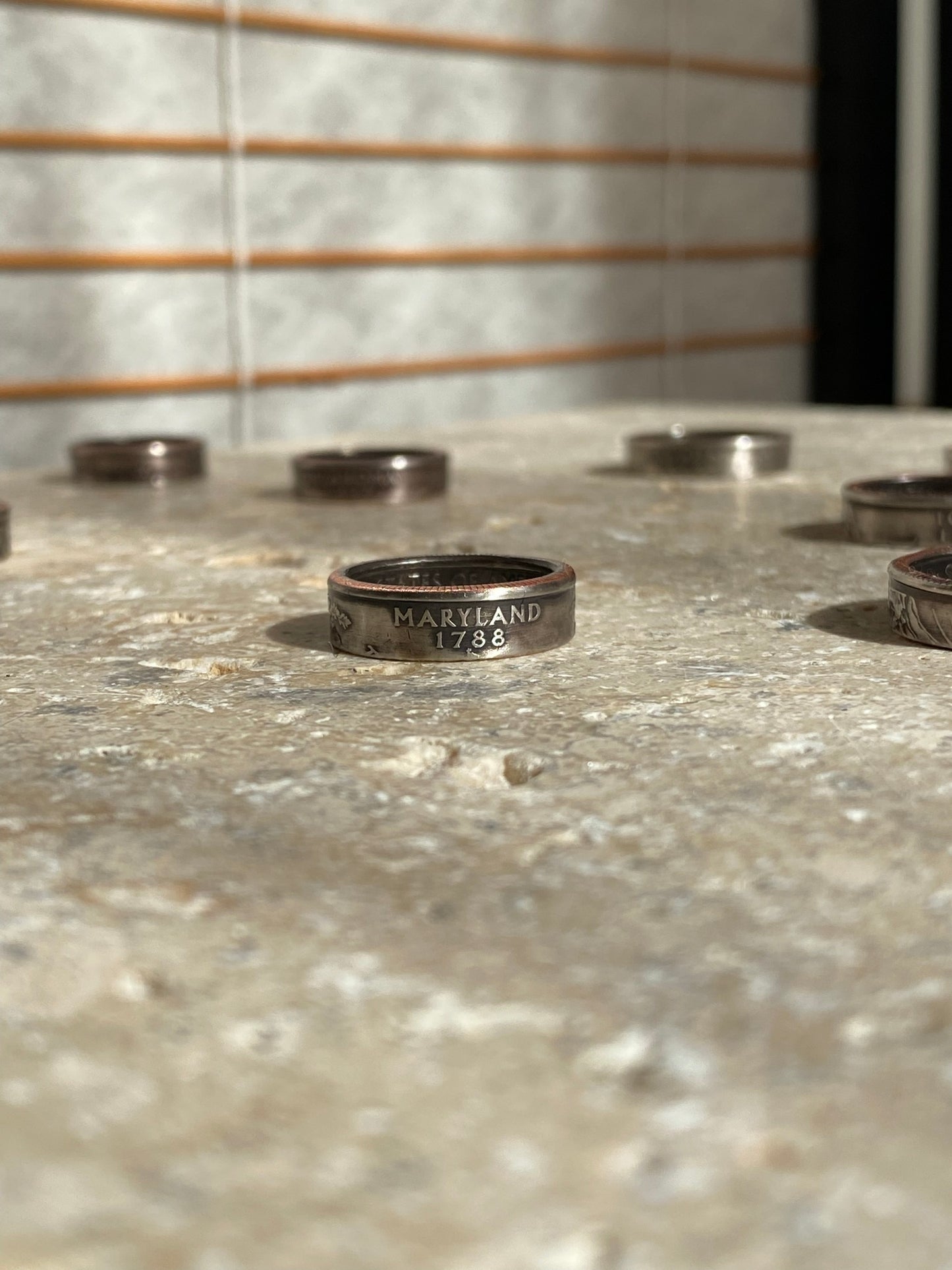 Maryland Coin Ring