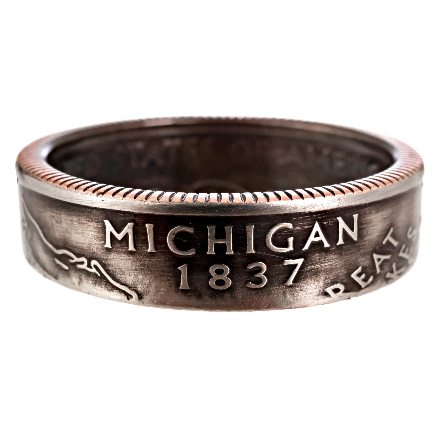 Michigan Coin Ring