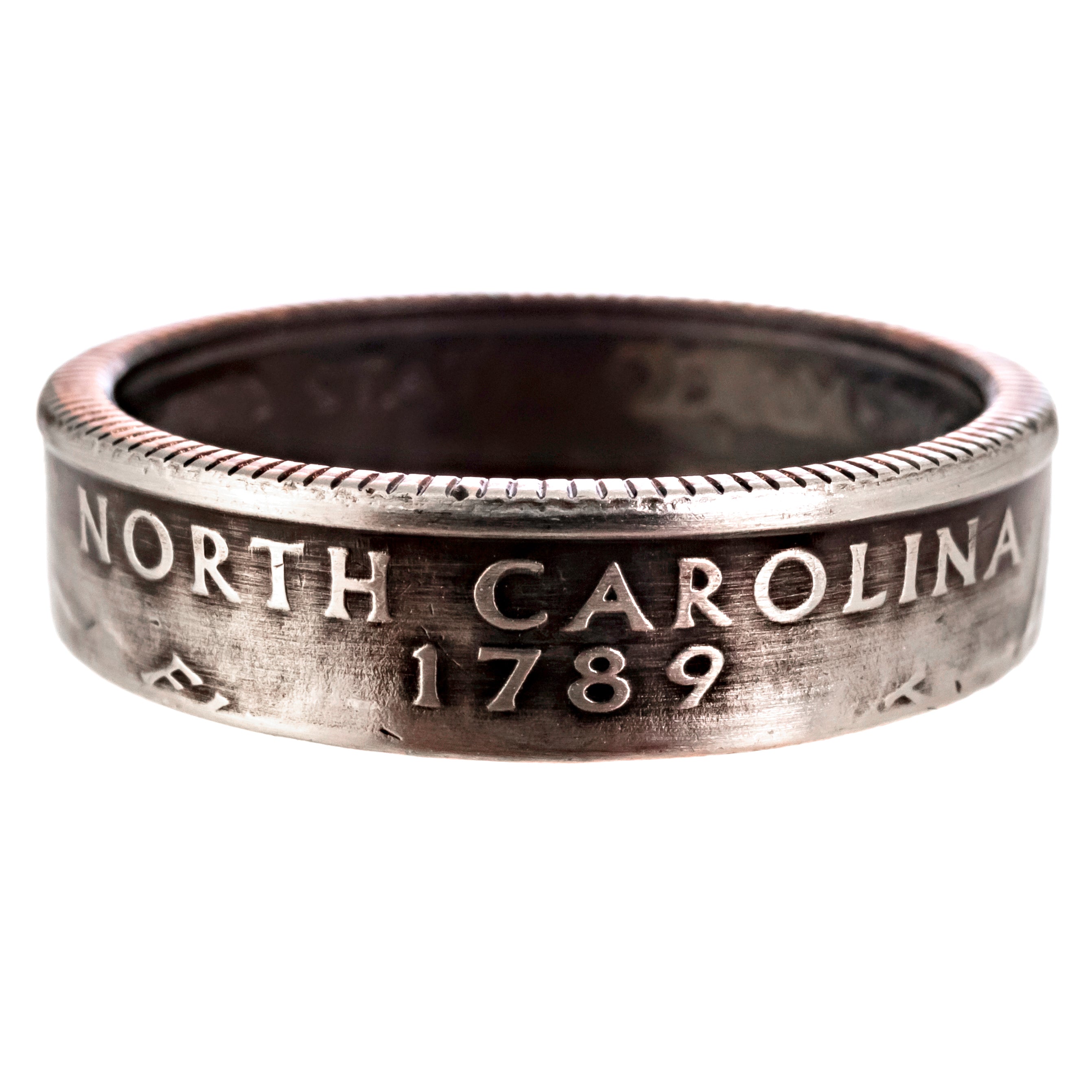North Carolina Coin Ring – CUSTOM COIN RINGS