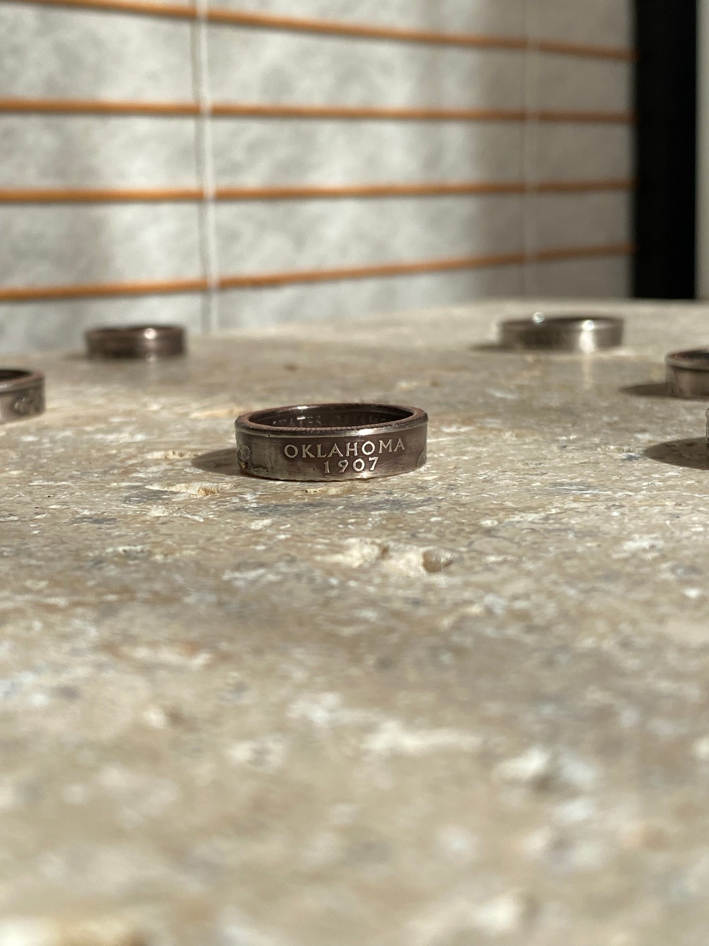 Oklahoma Coin Ring