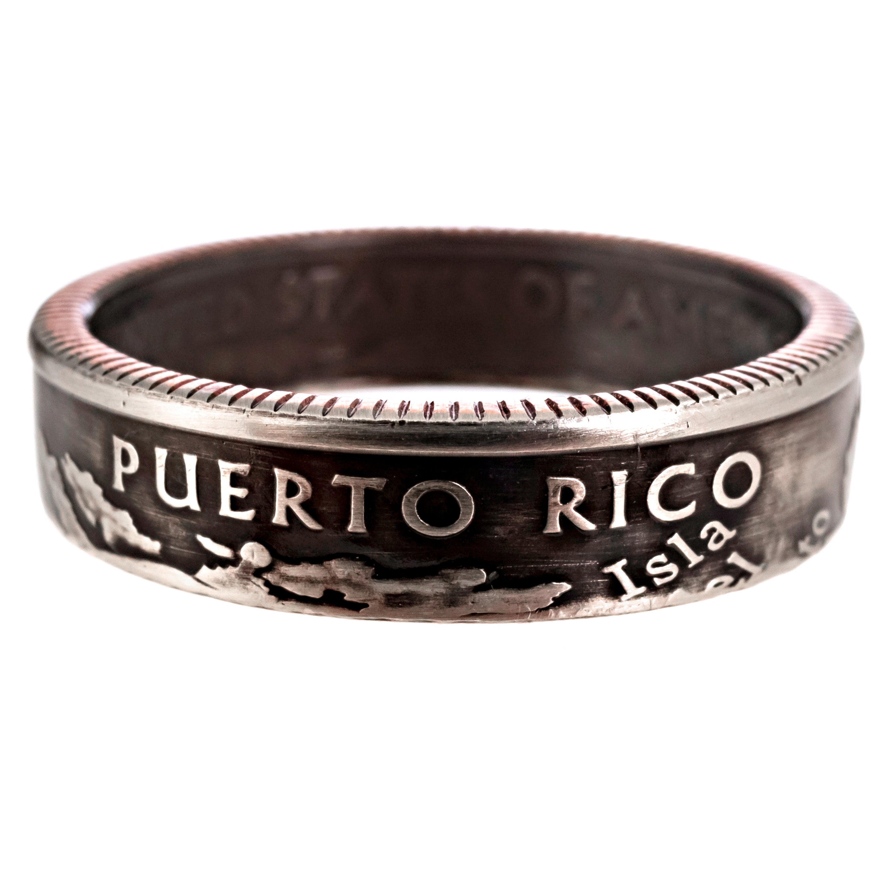 Puerto Rico Rings Puerto Rico Coin Ring – CUSTOM COIN RINGS