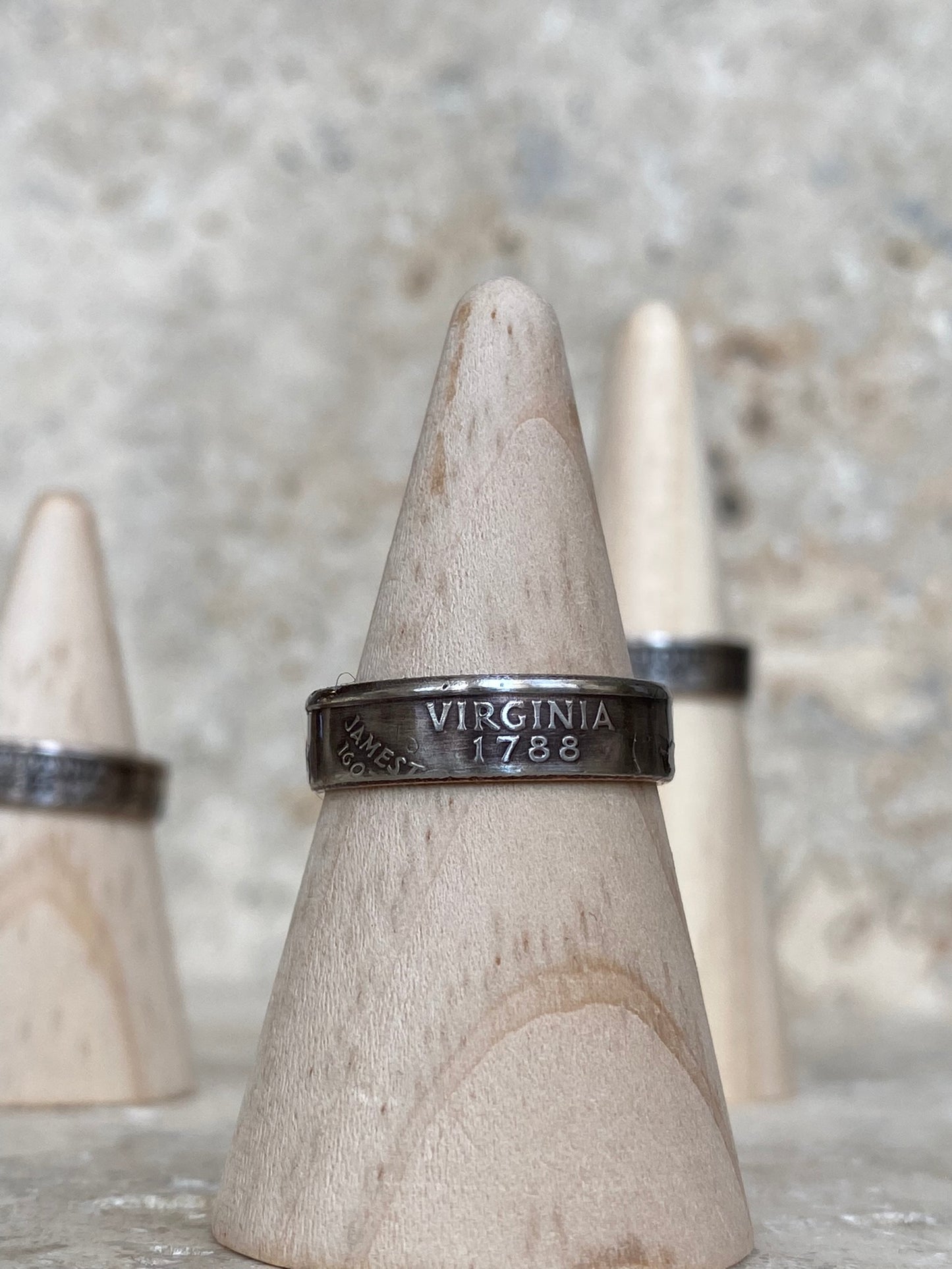 Virginia Coin Ring