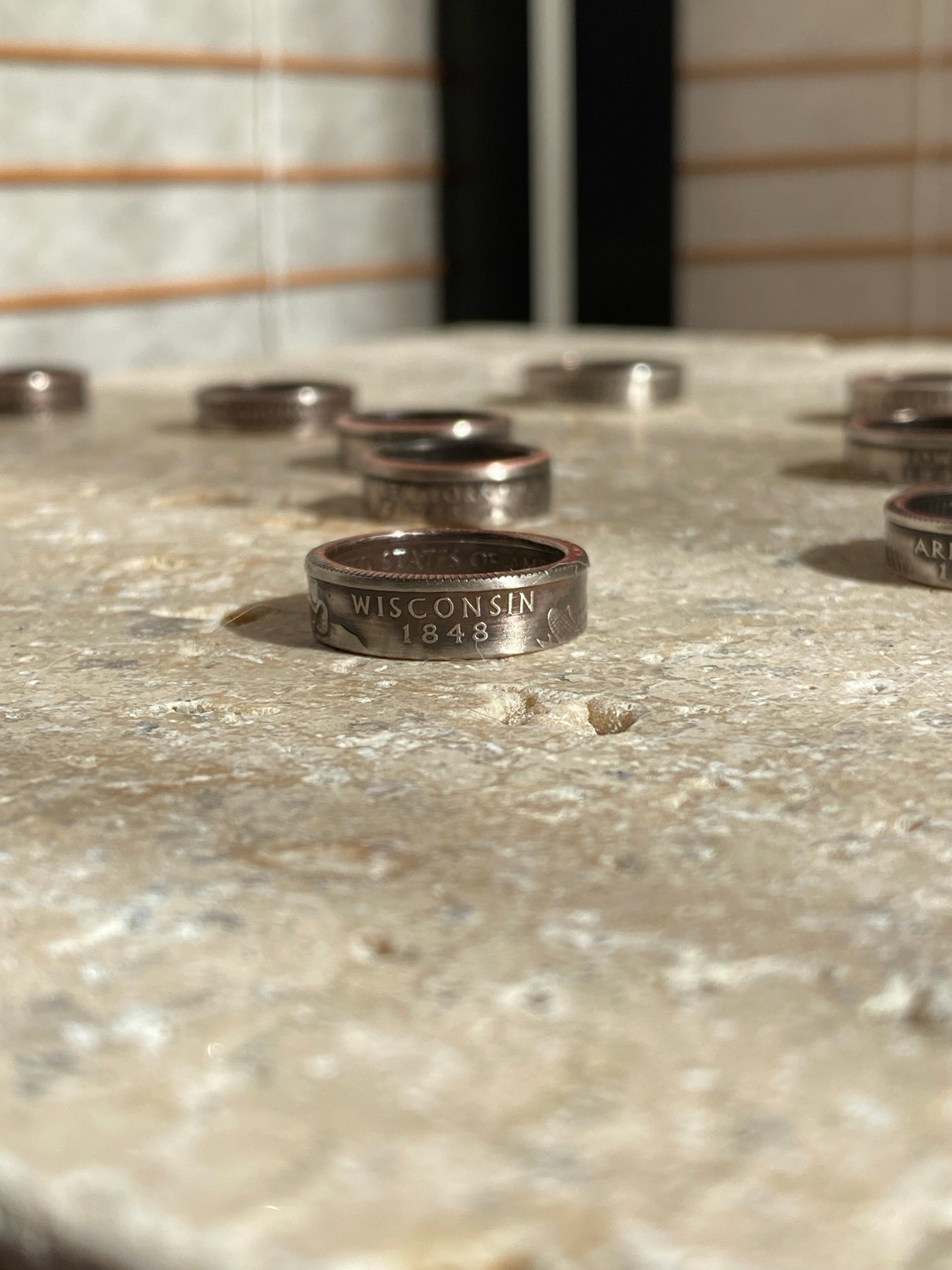 Wisconsin Coin Ring