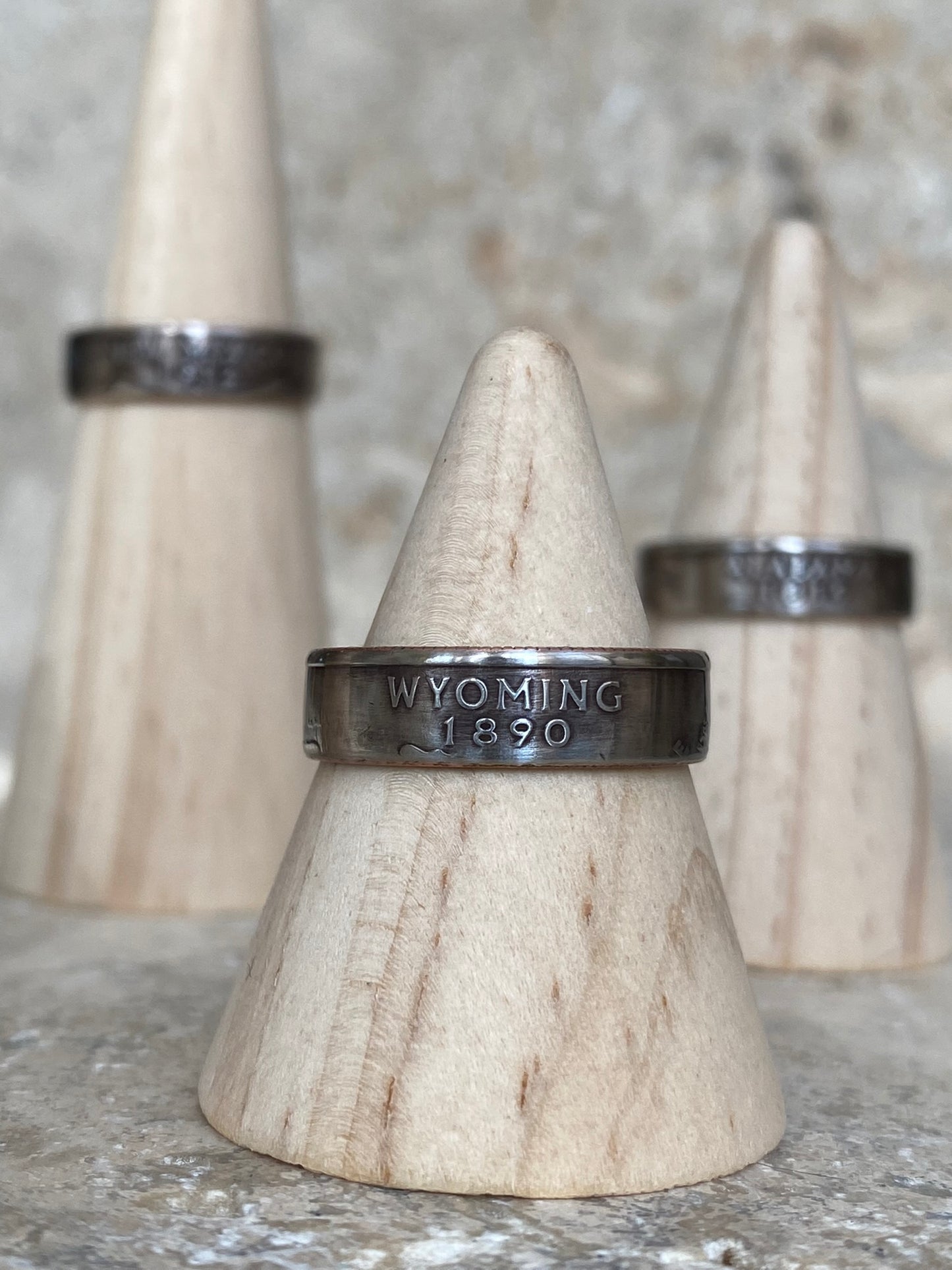 Wyoming Coin Ring